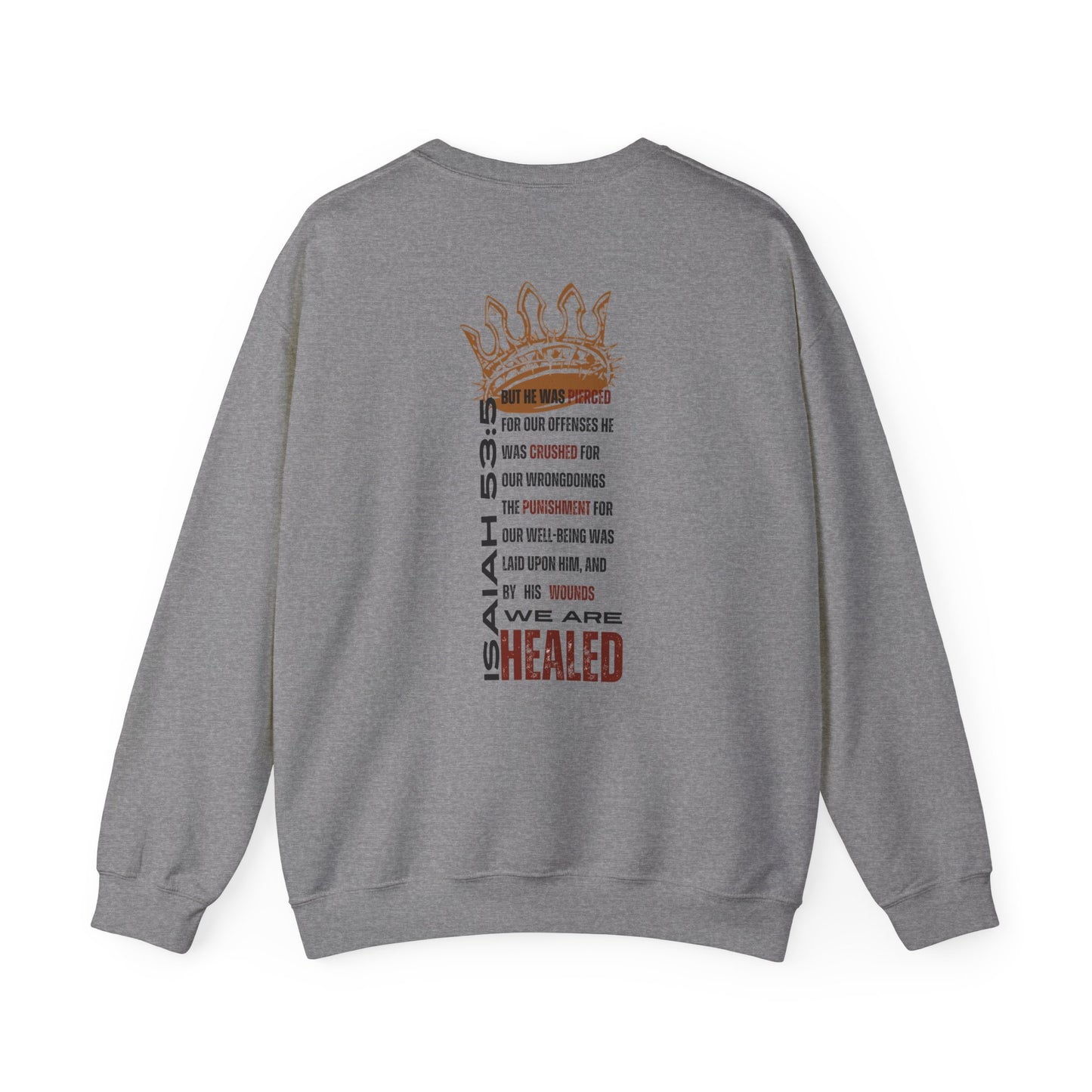 "Christ Our Healer" Men's Sweatshirt