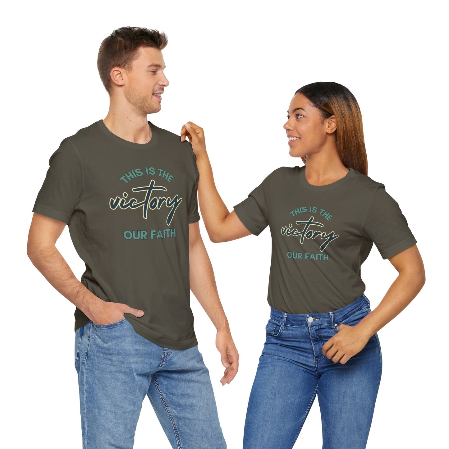 This Is The Victory T-shirt Men And Womens Faith Inspired Tee