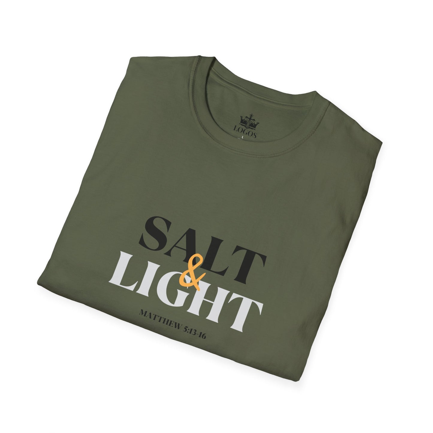 Salt & Light Christian Men's Graphic Shirt By Logos