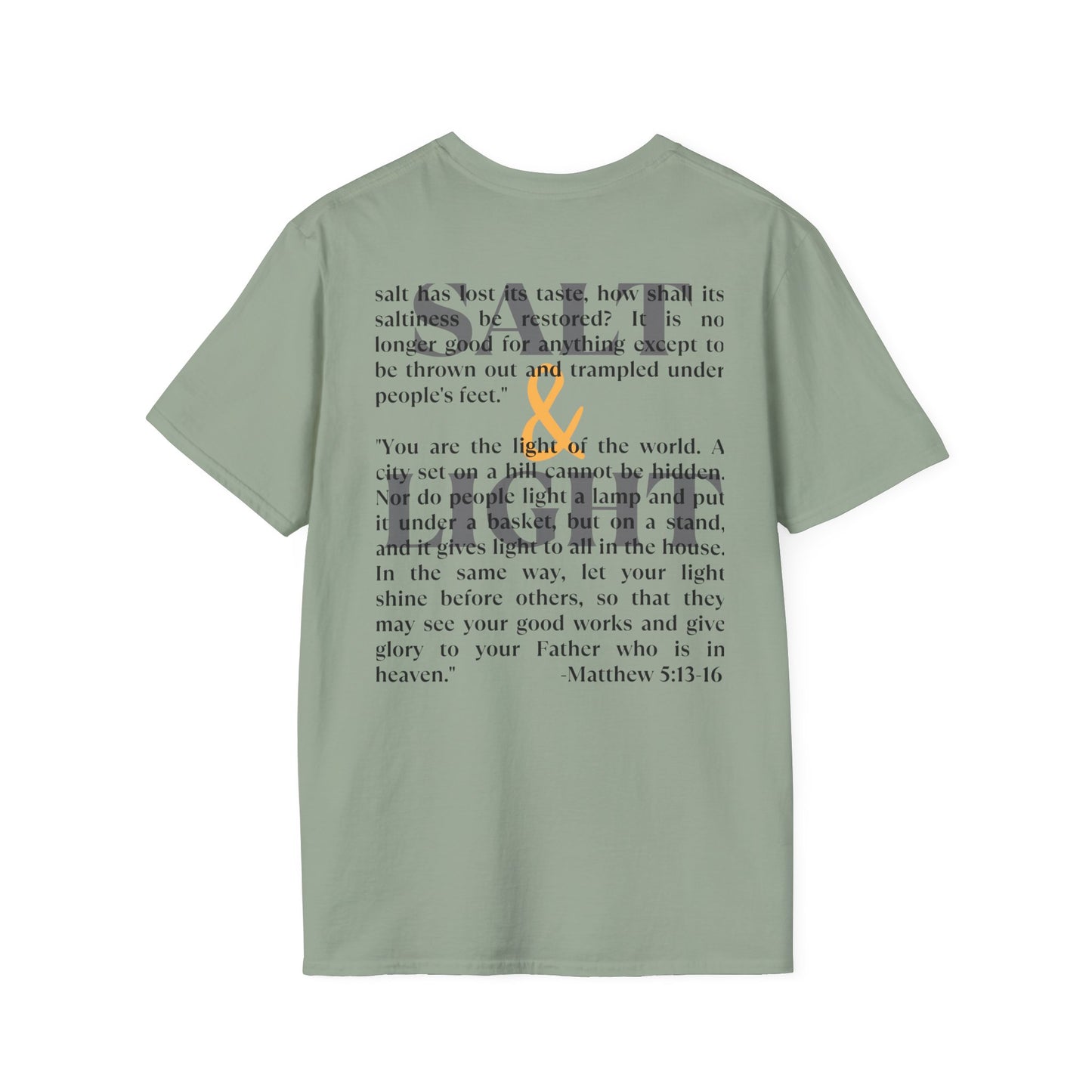 Salt & Light Christian Men's Graphic Shirt By Logos