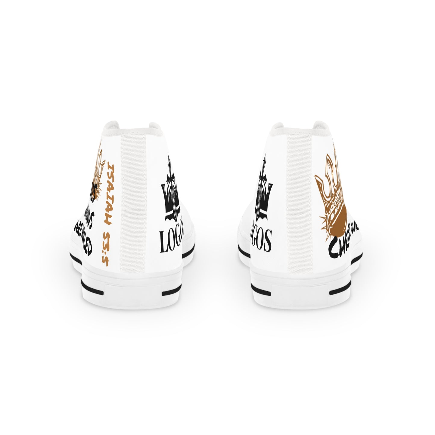 Unique Scripture design sneakers featuring vibrant graphics and comfortable fit for everyday wear