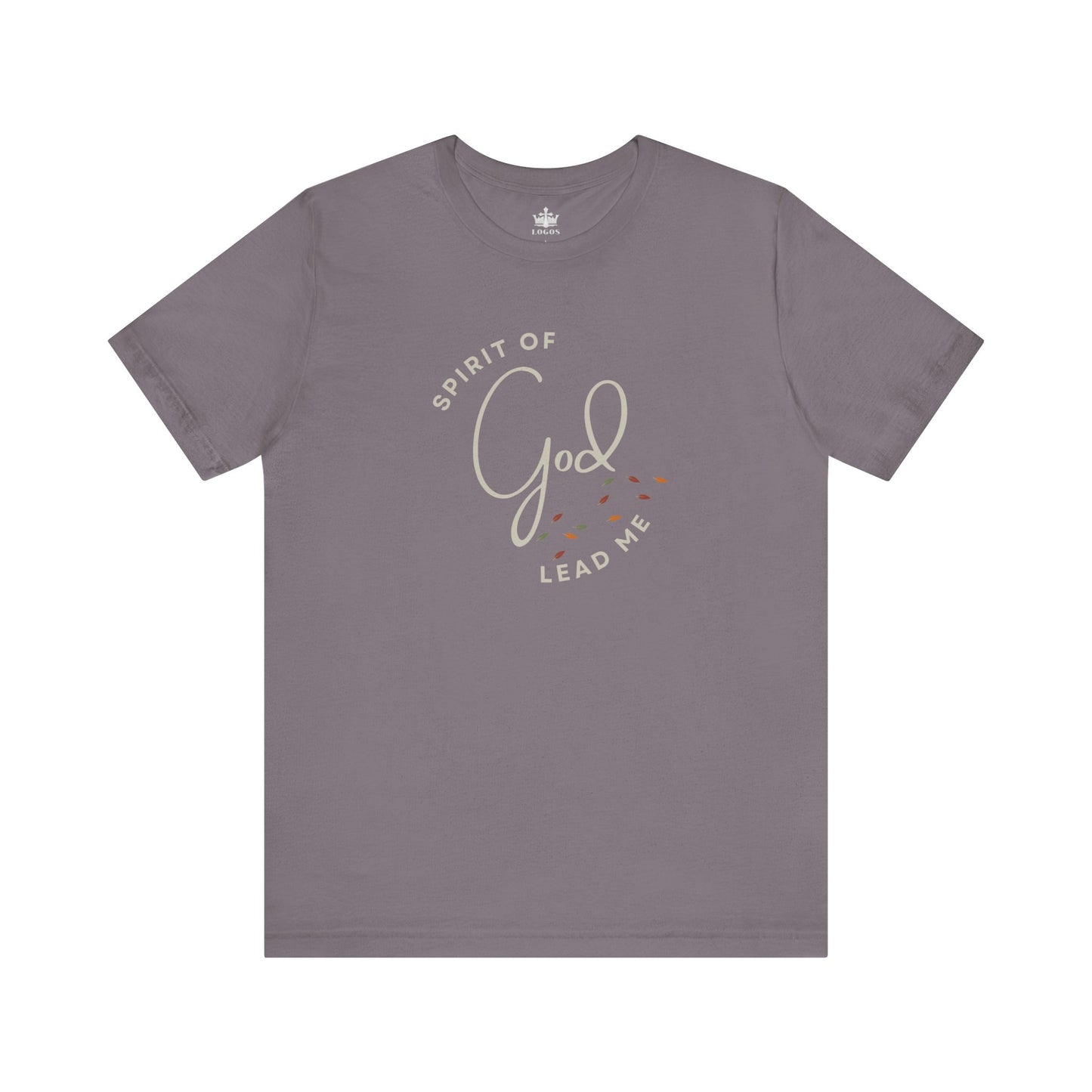 Storm Spirit Lead Me shirt with Spirit of God text and minimalist design