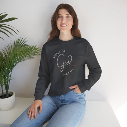 "Spirit Lead Me" (Dark Fabric Design) Women's Sweatshirt