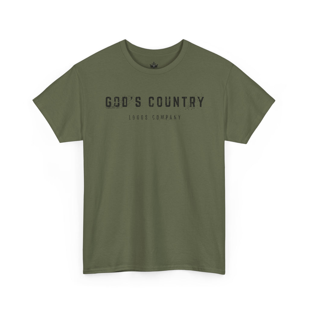 "God's Country" — Bold Christian Patriot T-Shirt