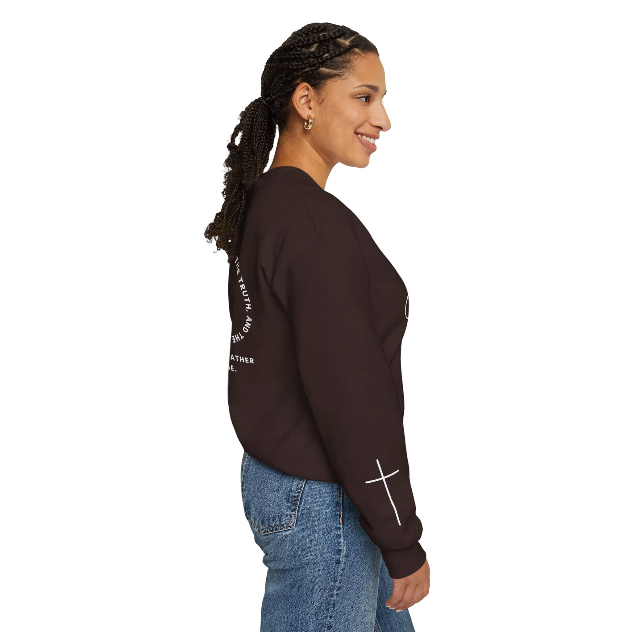 Jesus: The Way, The Truth, The Life Sweatshirt | Logos Co.