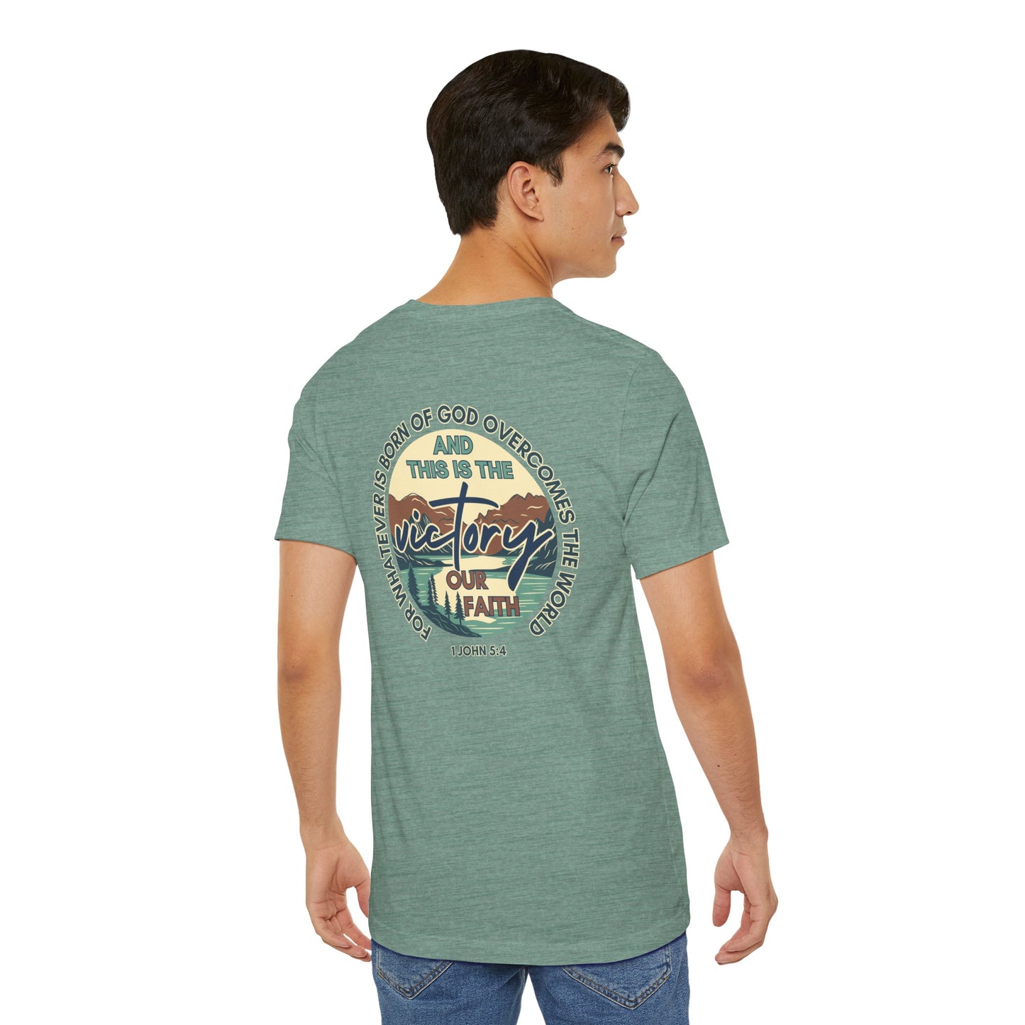 This Is The Victory T-shirt Men And Womens Faith Inspired Tee