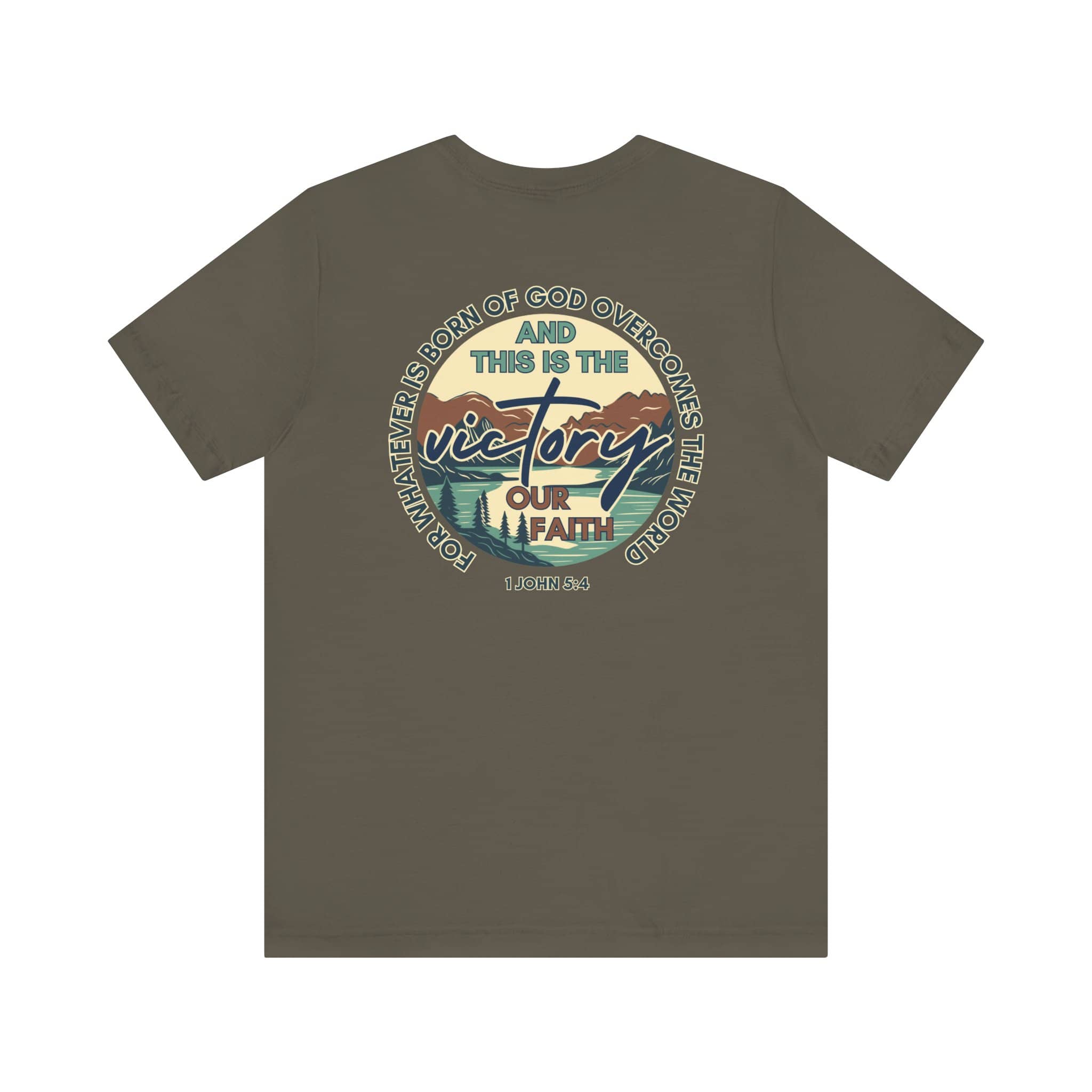 This Is The Victory T-shirt Men And Womens Faith Inspired Tee