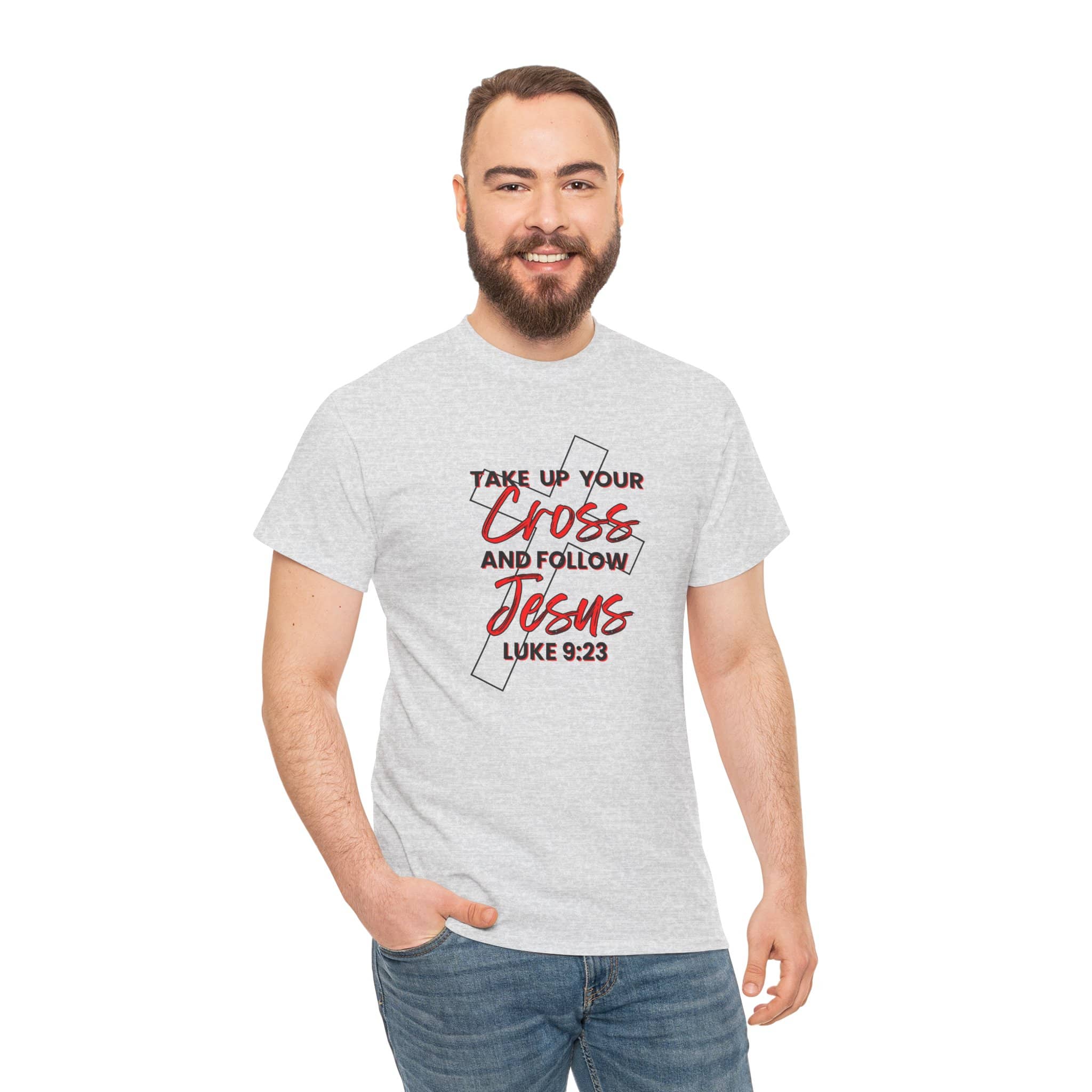 "Take up Your Cross" Heavy Cotton Shirt