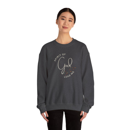 "Spirit Lead Me" (Dark Fabric Design) Women's Sweatshirt
