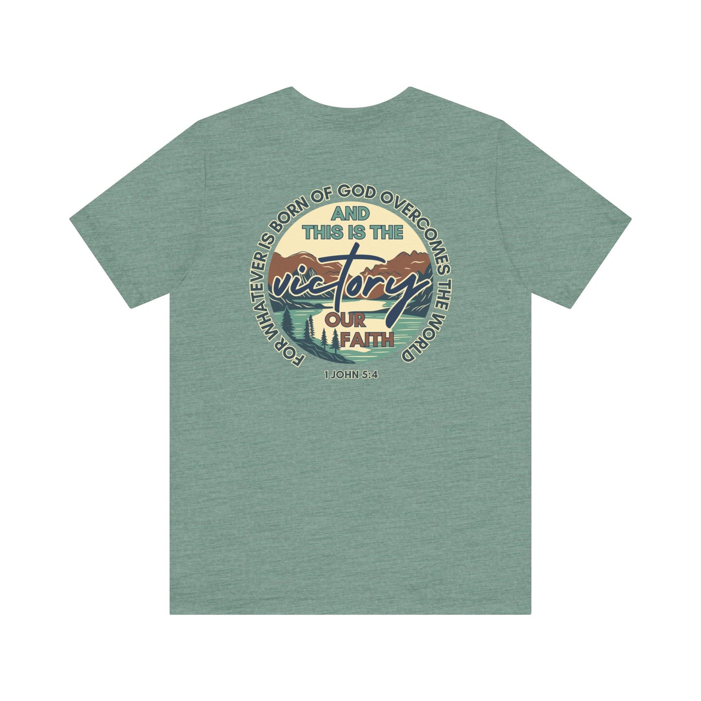 This Is The Victory T-shirt Men And Womens Faith Inspired Tee