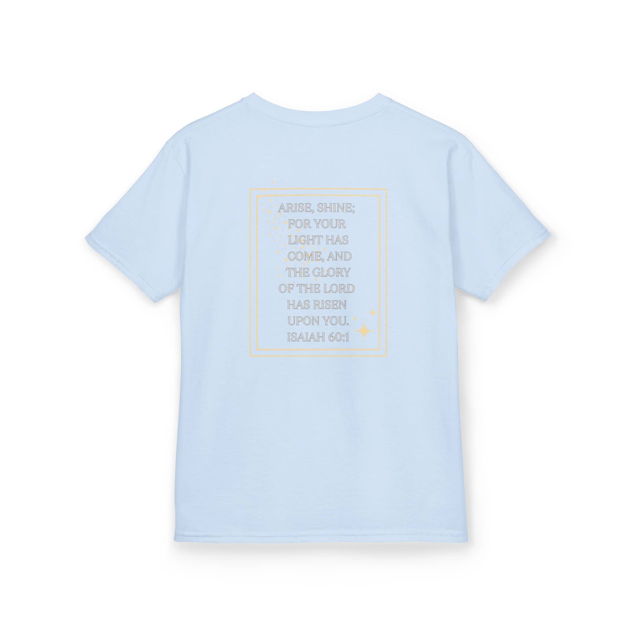 "Arise & Shine" Scripture Design Junior Girls Shirt