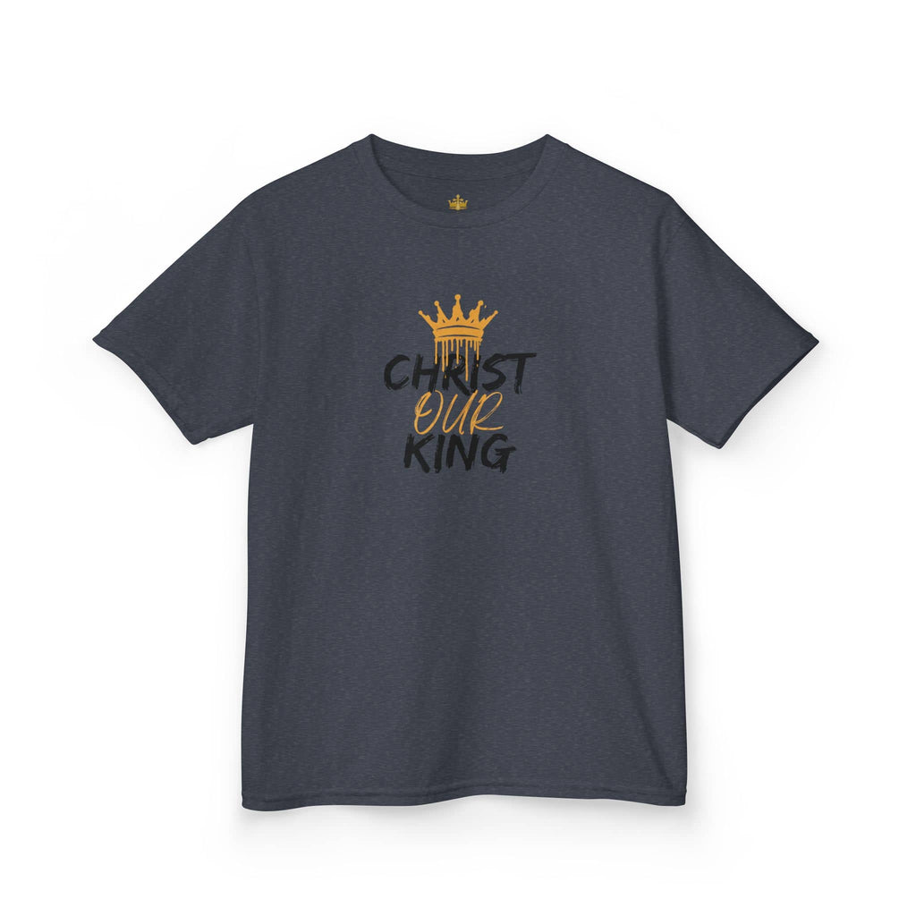 Christ Our KIng - Christian Junior Kids T-Shirt by Logos Co.