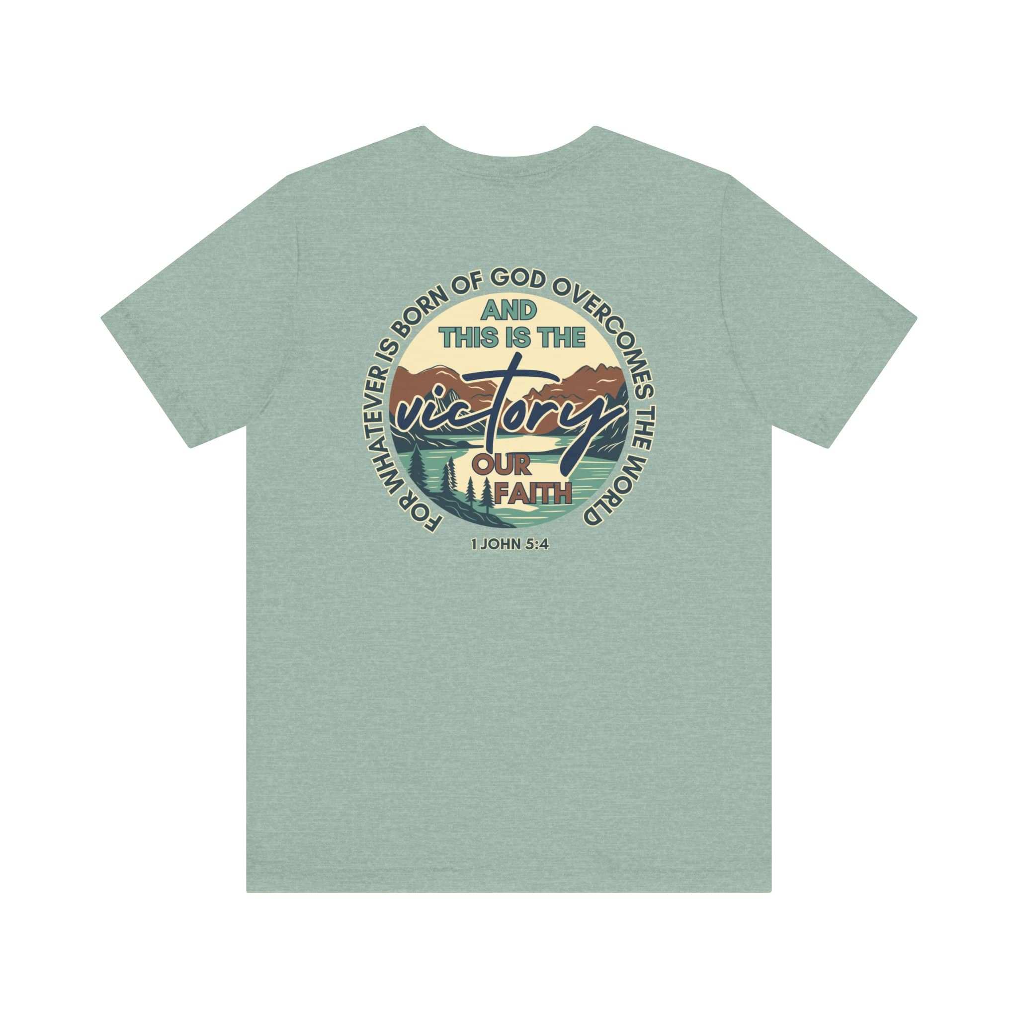 This Is The Victory T-shirt Men And Womens Faith Inspired Tee