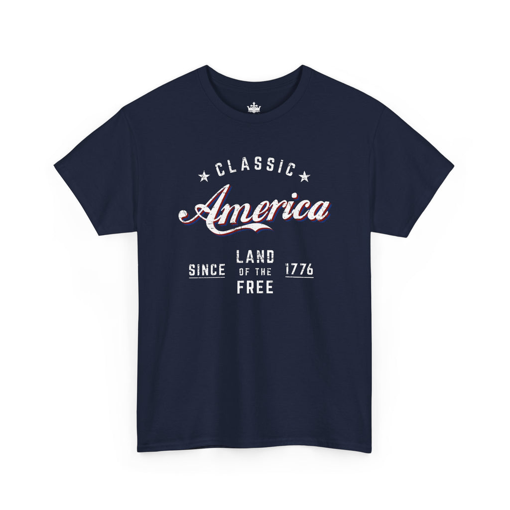 "Land of the Free" — Patriotic 250th Anniversary T-Shirt (Classic America, Since 1776)