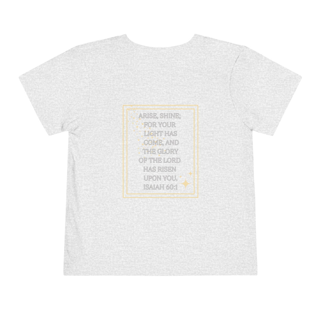 Arise & Shine Toddler Girls Scripture Tee