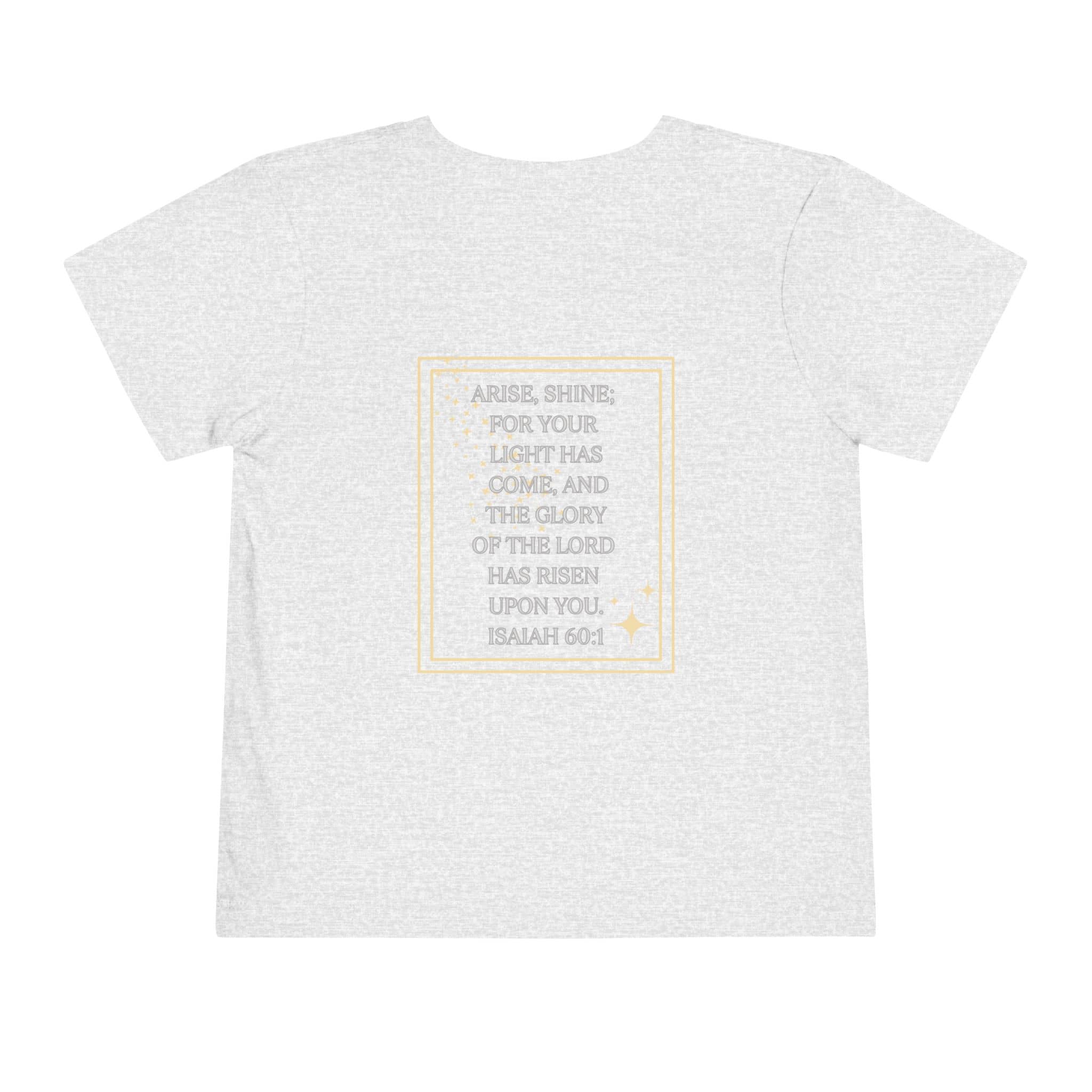 Arise & Shine Toddler Girls Scripture Tee