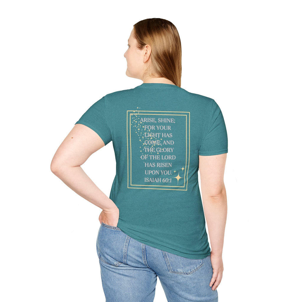 Arise And Shine T Shirt Featuring Isaiah 60:1