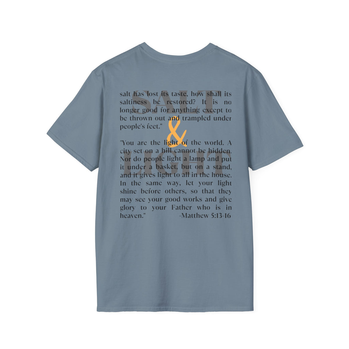 Salt & Light Christian Men's Graphic Shirt By Logos