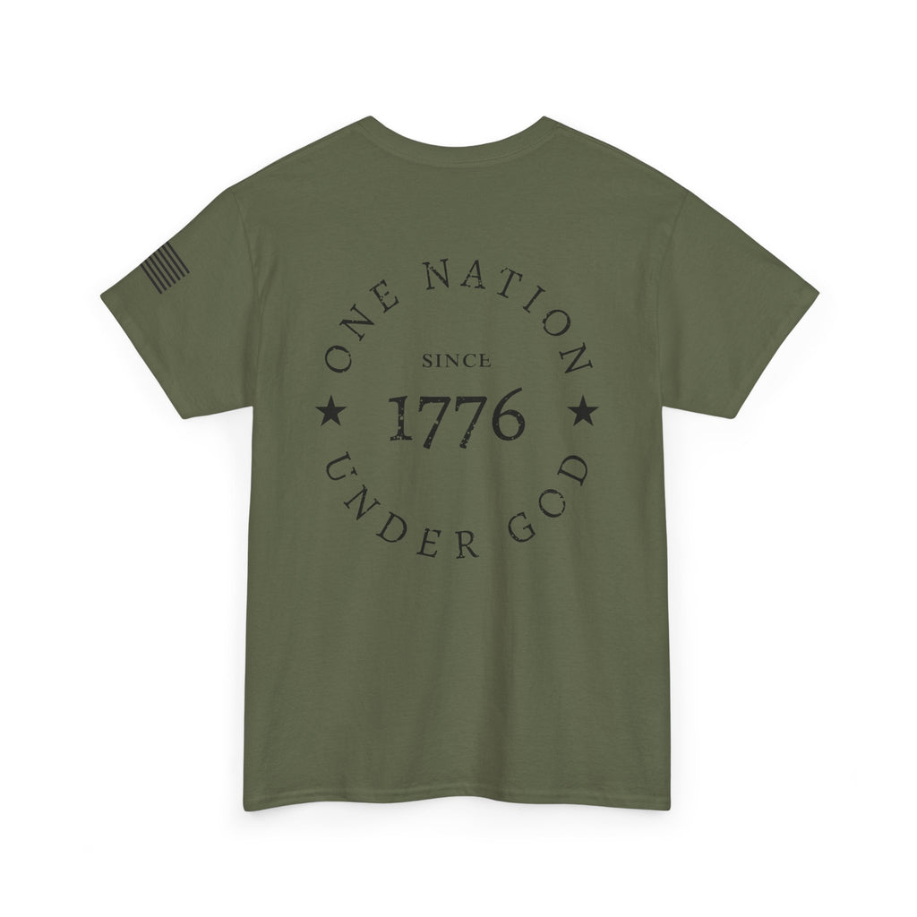 1776 "One Nation Under God" Patriotic 250th Anniversary T-Shirt