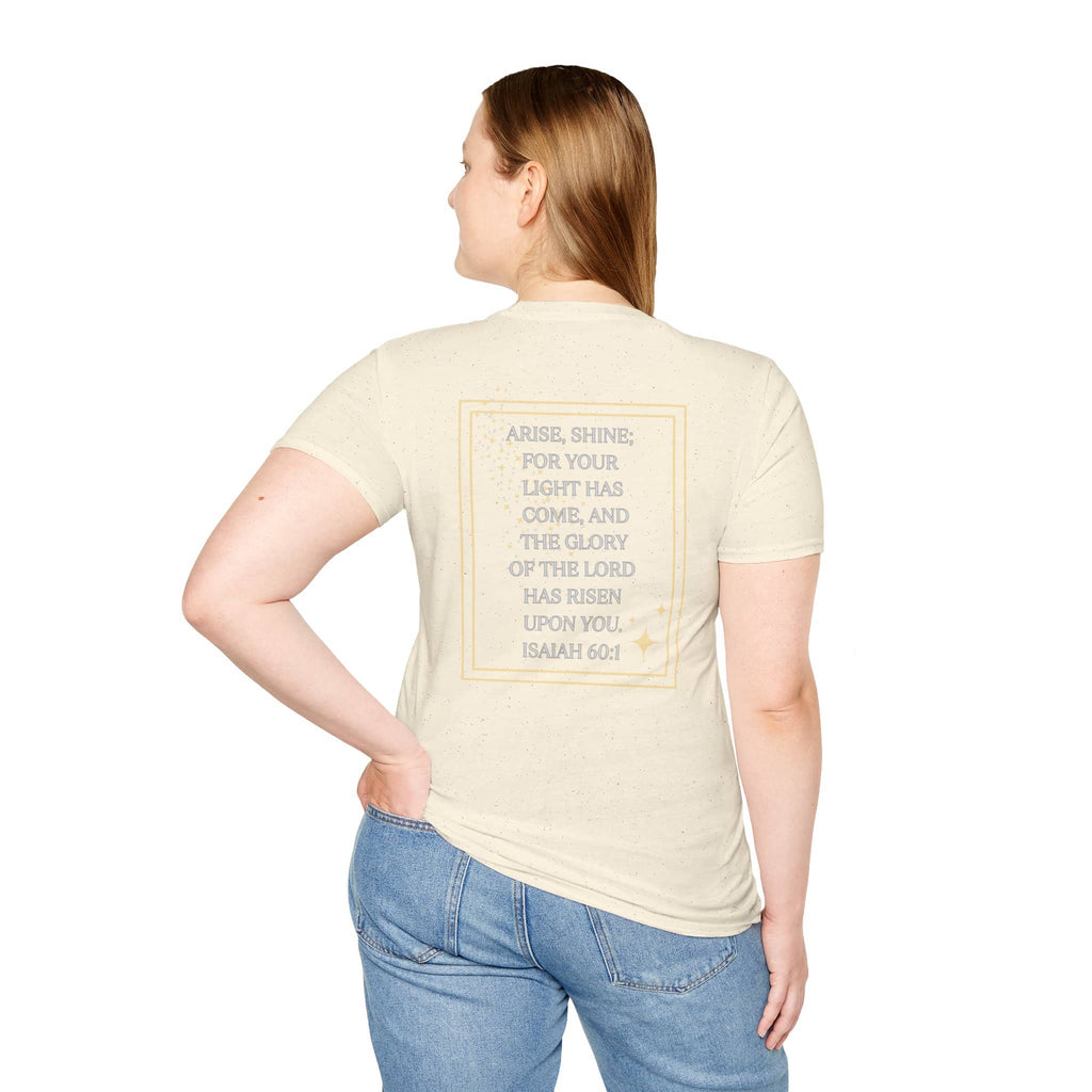 Arise And Shine T Shirt Featuring Isaiah 60:1