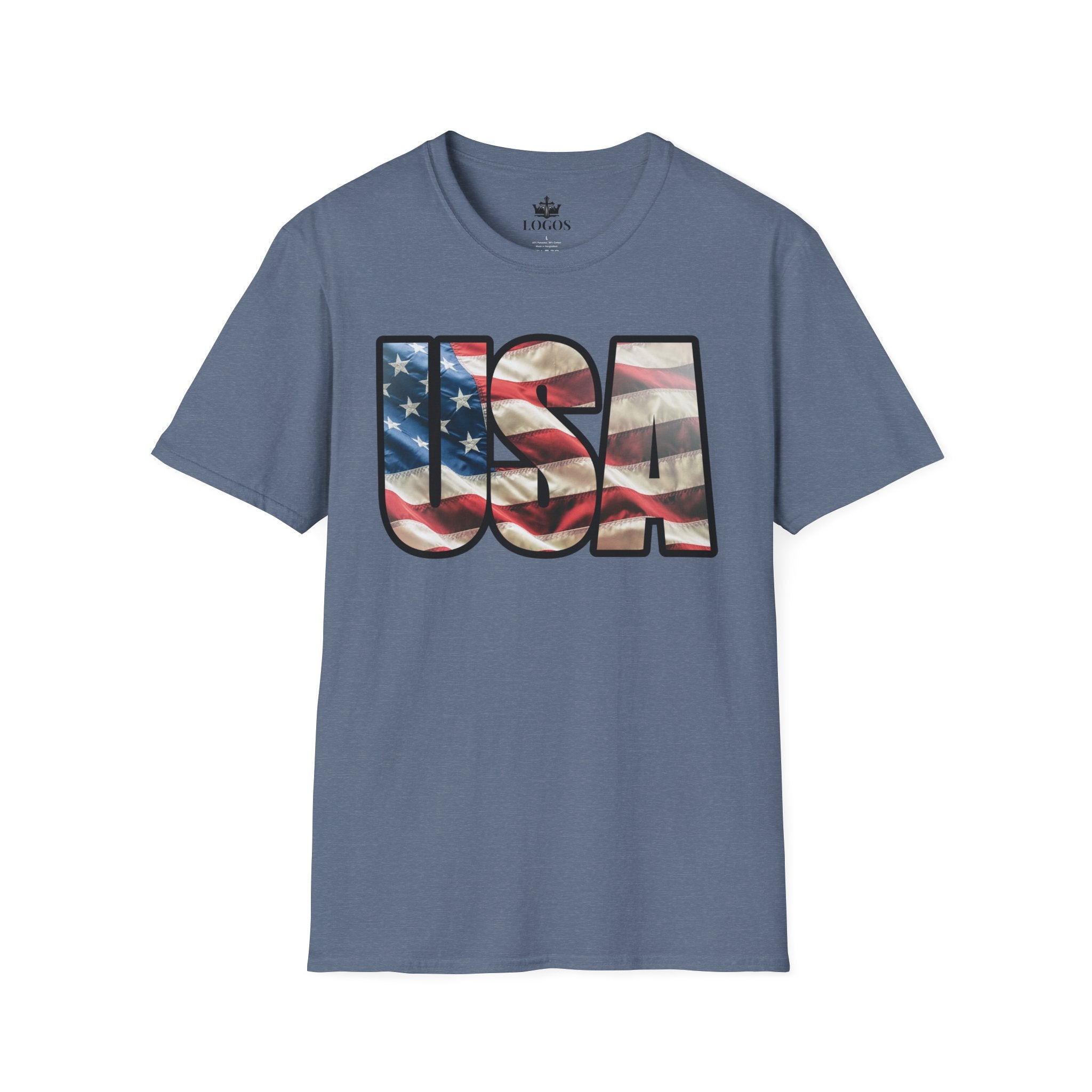 One Nation Under God Patriotic Flag T-Shirt