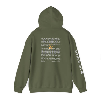Salt And Light Hoodie-Dark Fabric Design