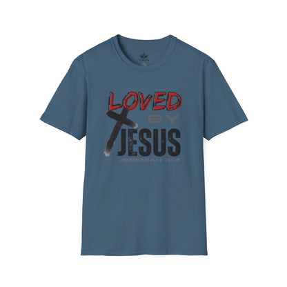 Loved By Jesus Christian Graphic T-Shirt