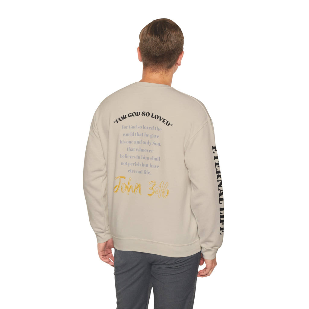 God So Loved - John 3:16 Sweatshirt