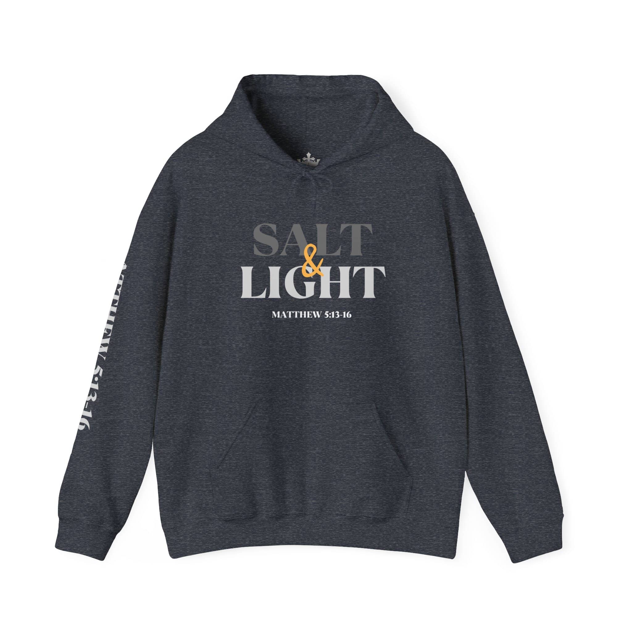 Salt And Light Hoodie-Dark Fabric Design