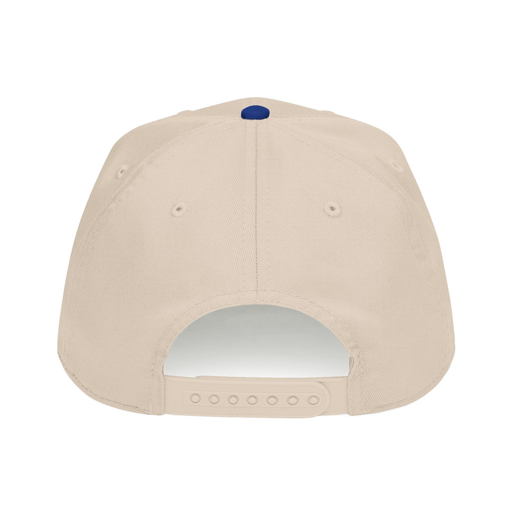 "LOGOS" - Royal Blue Vintage Mid Profile Baseball Cap