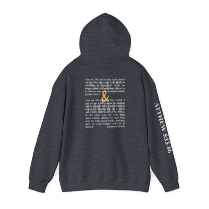 Salt And Light Hoodie-Dark Fabric Design