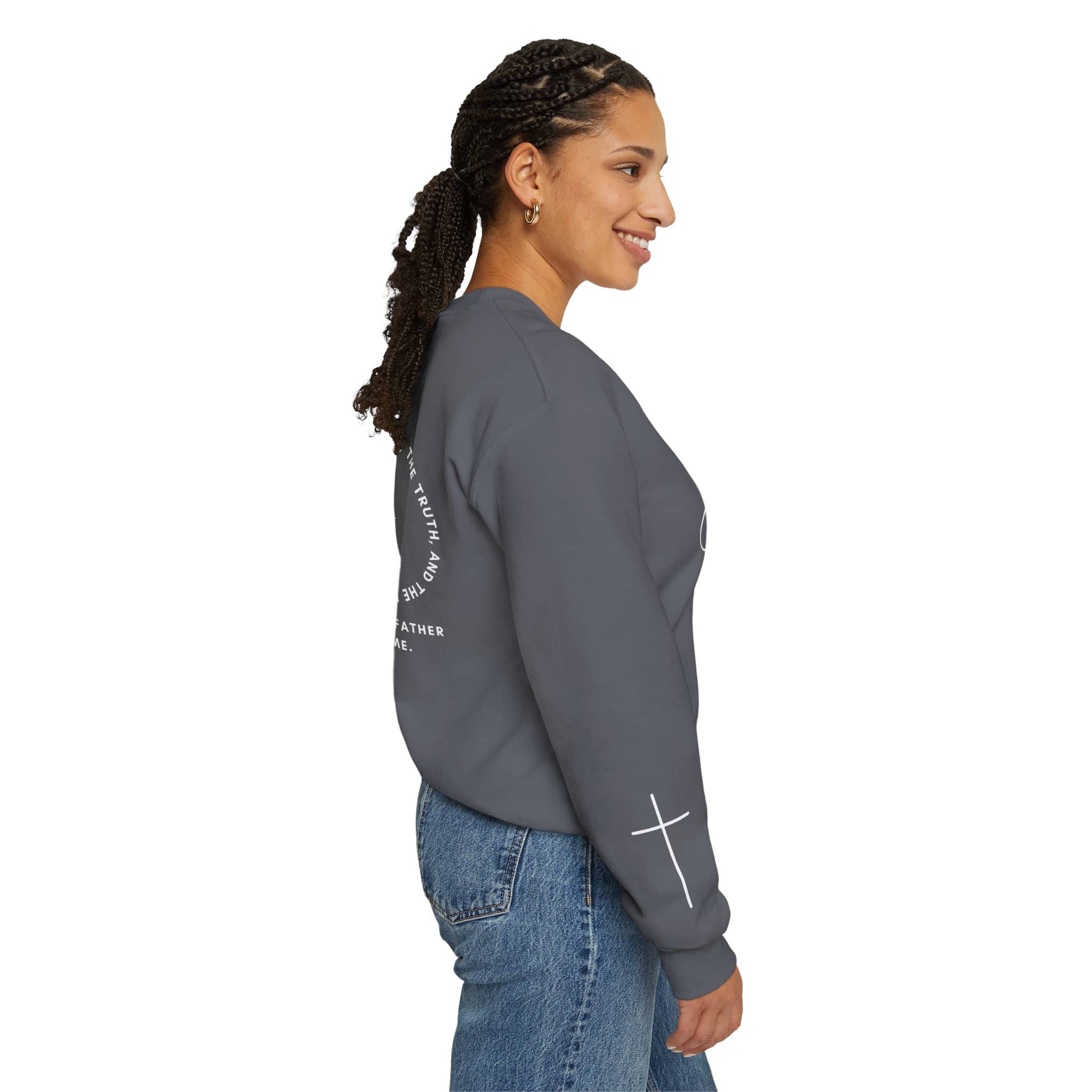 Jesus: The Way, The Truth, The Life Sweatshirt | Logos Co.