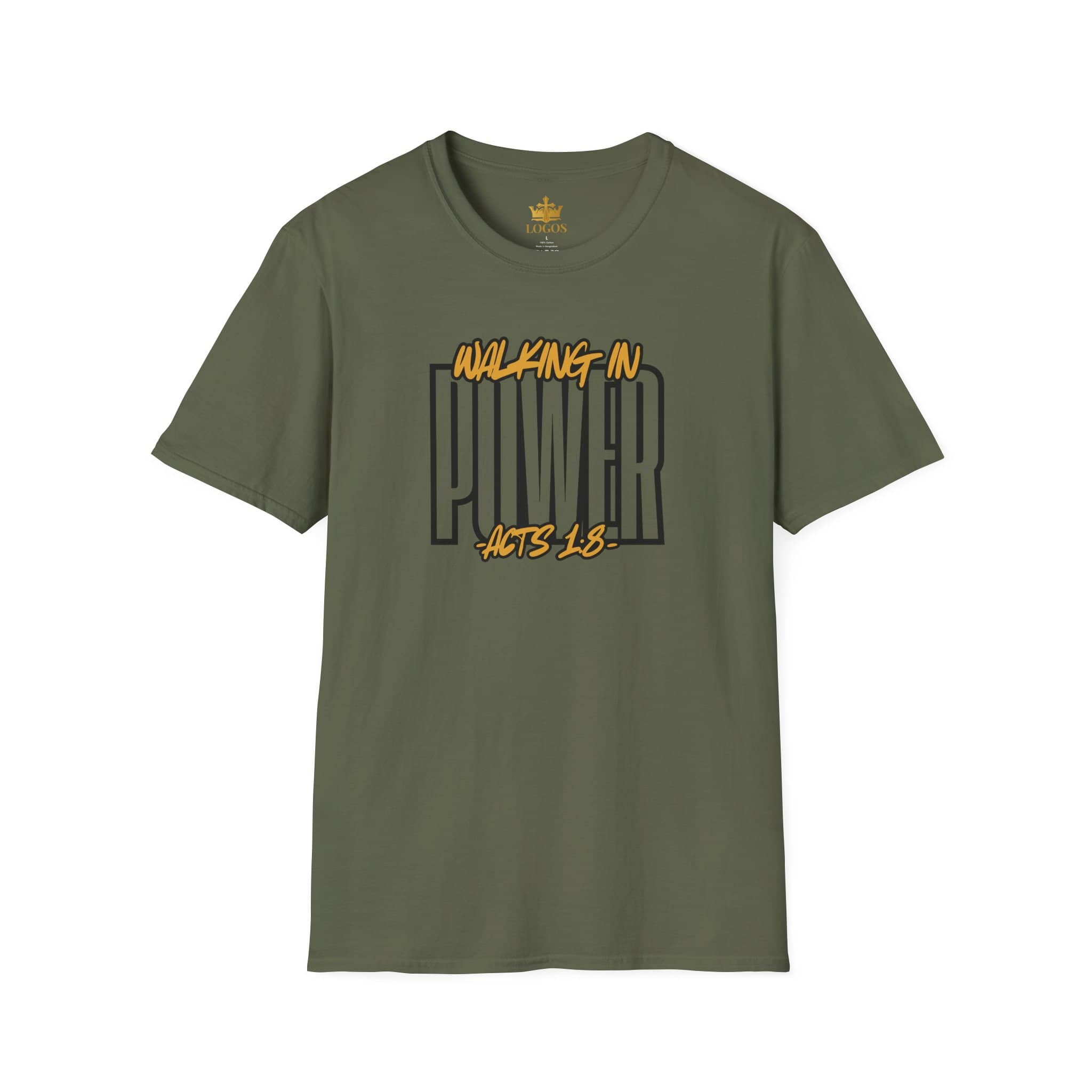 Walking In Power-Scripture Graphic Tee