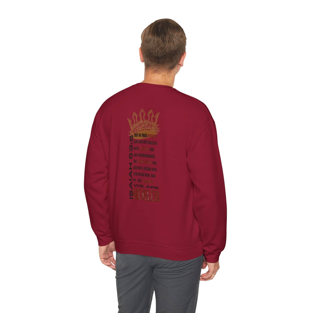 "Christ Our Healer" Men's Sweatshirt
