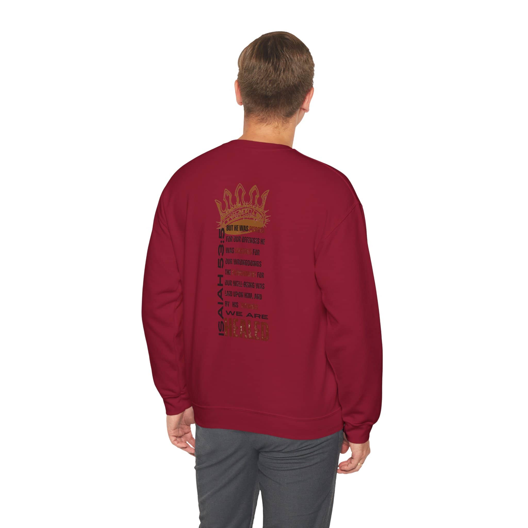 "Christ Our Healer" Men's Sweatshirt