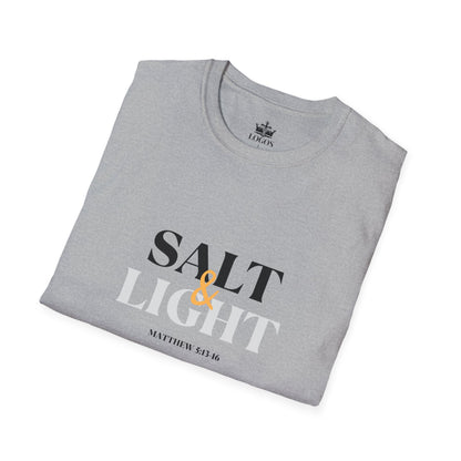 Salt & Light Christian Men's Graphic Shirt By Logos
