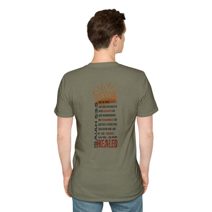 Christ Our Healer - Isaiah 53:5 Men's Apparel