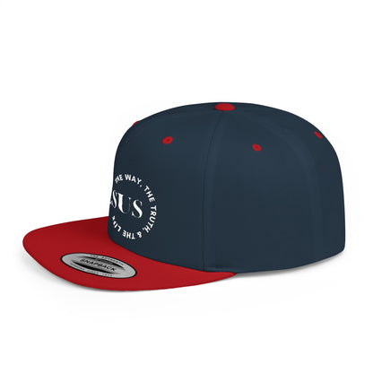 Christian Snapback Hat by Logos - Bold Jesus Design