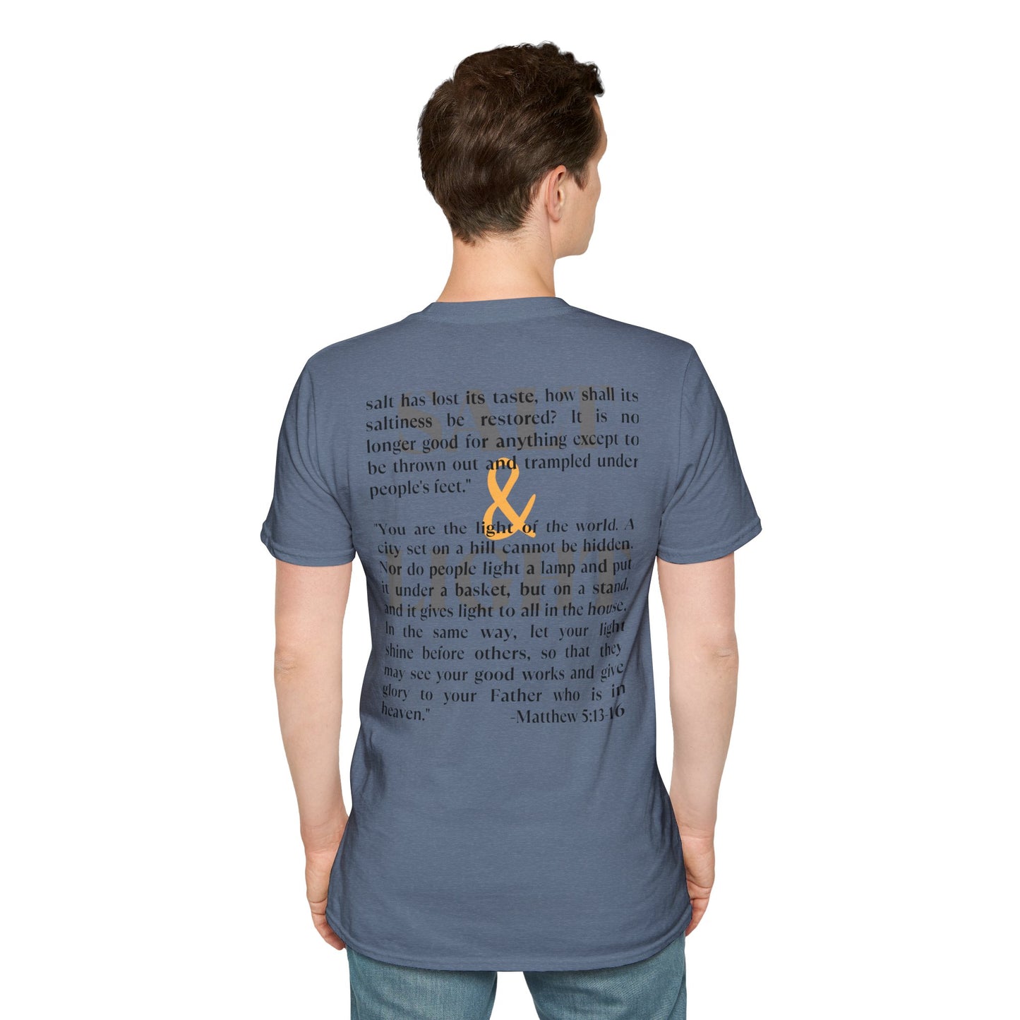 Salt & Light Christian Men's Graphic Shirt By Logos