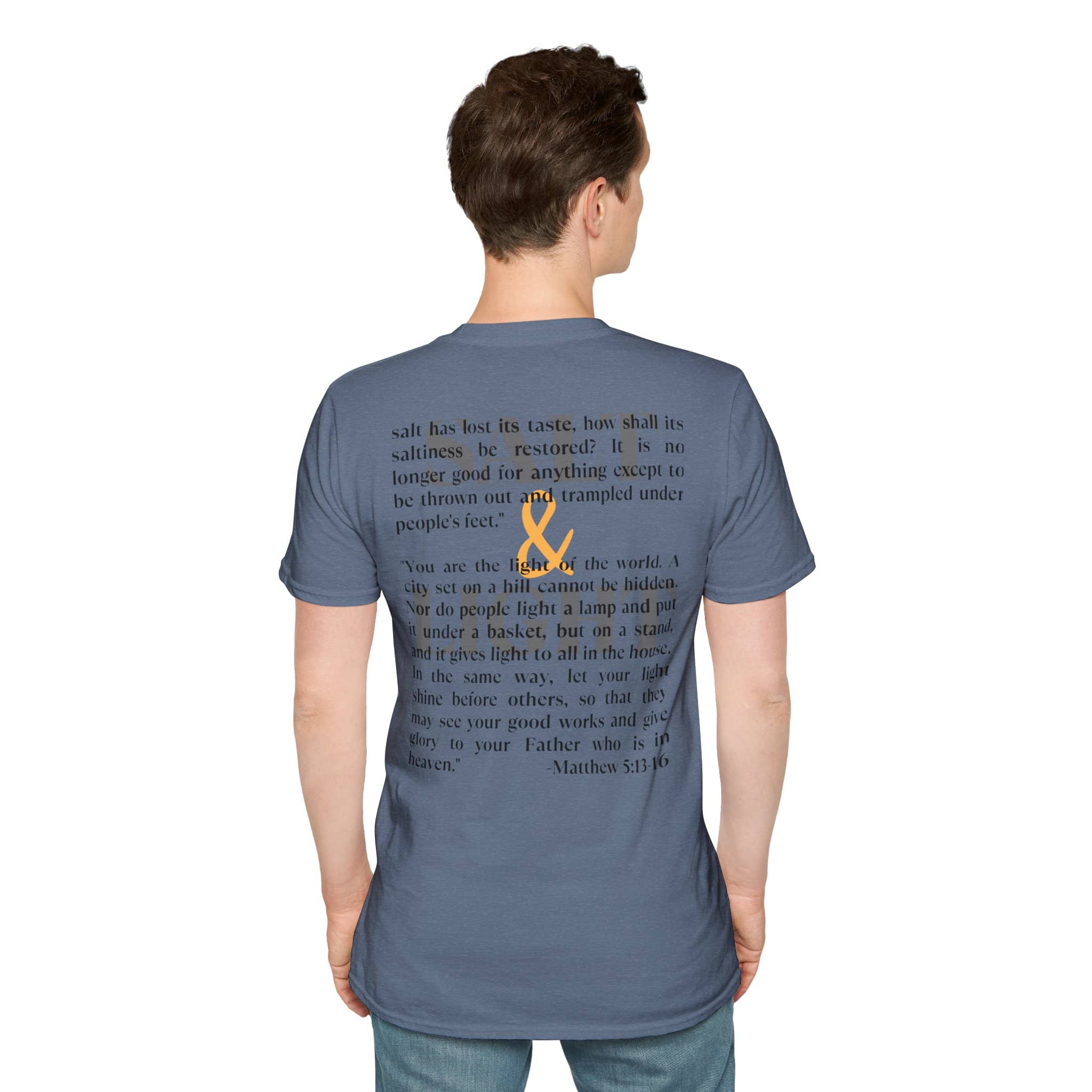 Salt & Light Christian Men's Graphic Shirt By Logos