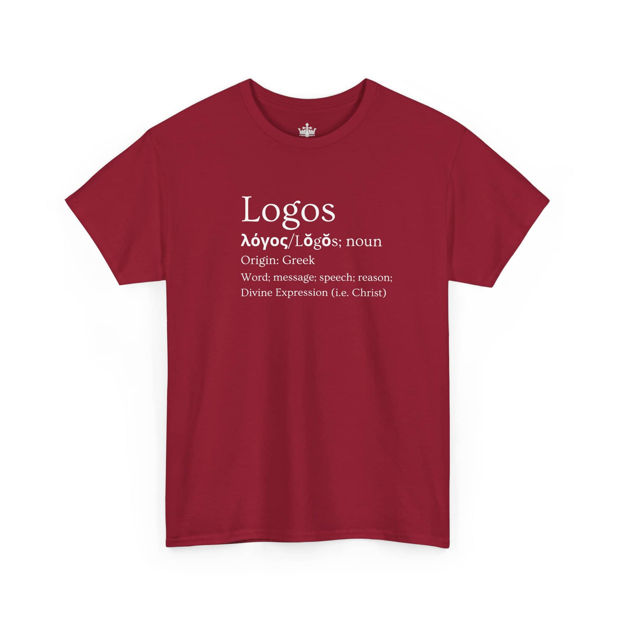 Logos Definition Shirt - Christian Faith Apparel By Logos Co.
