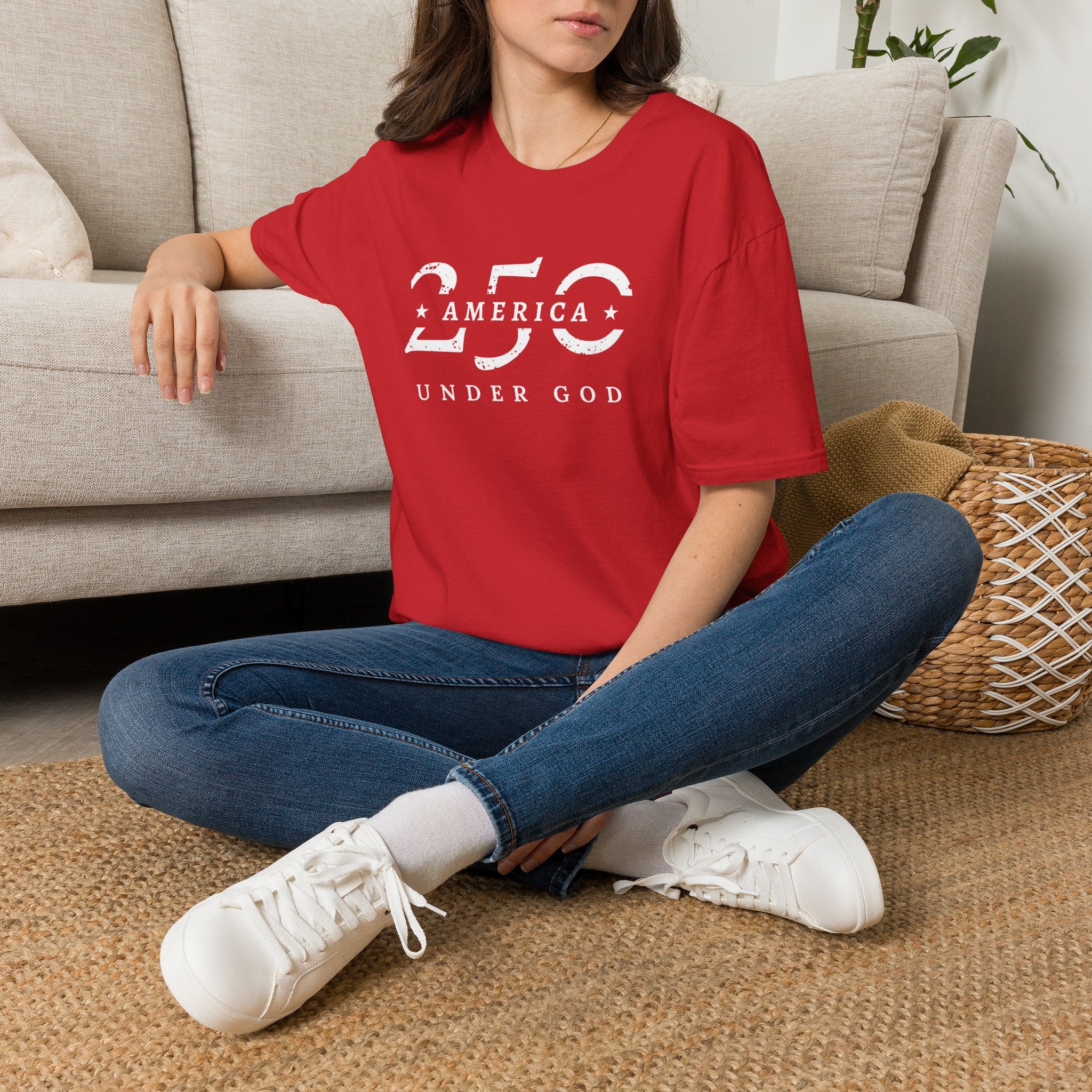 "One Nation Under God" - Patriotic 250th Anniversary T-Shirt