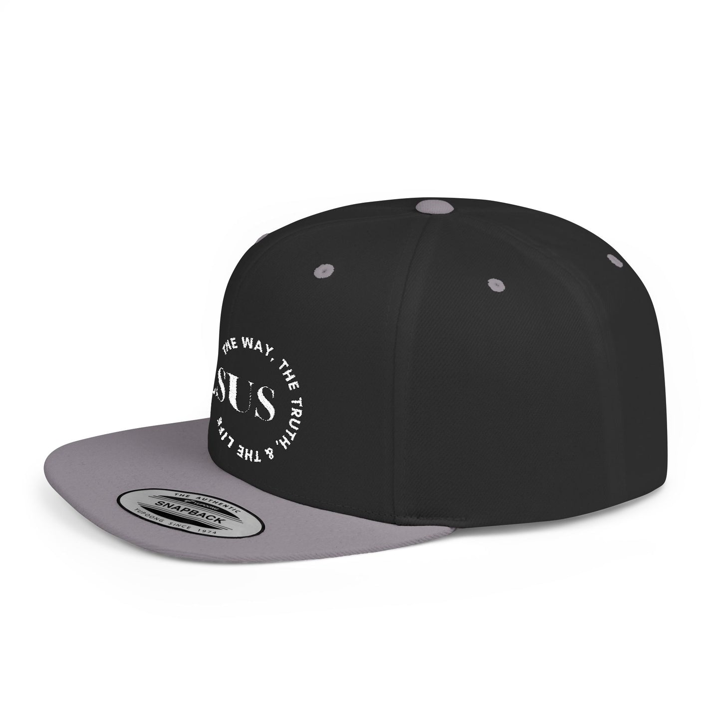 Christian Snapback Hat by Logos - Bold Jesus Design