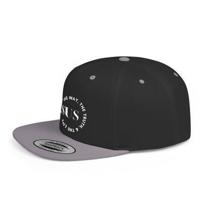 Christian Snapback Hat by Logos - Bold Jesus Design