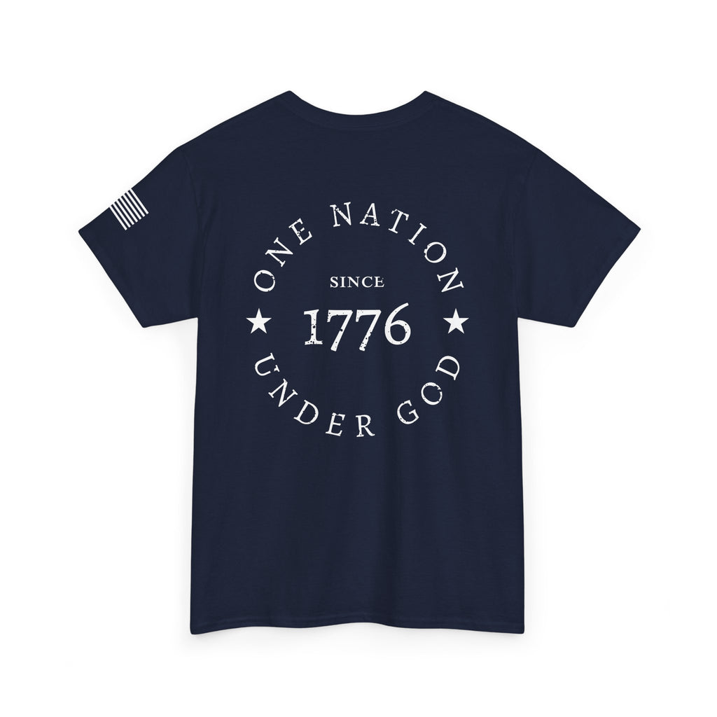 1776 "One Nation Under God" Patriotic 250th Anniversary T-Shirt