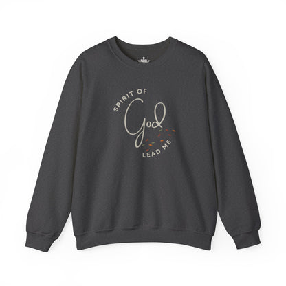 "Spirit Lead Me" (Dark Fabric Design) Women's Sweatshirt