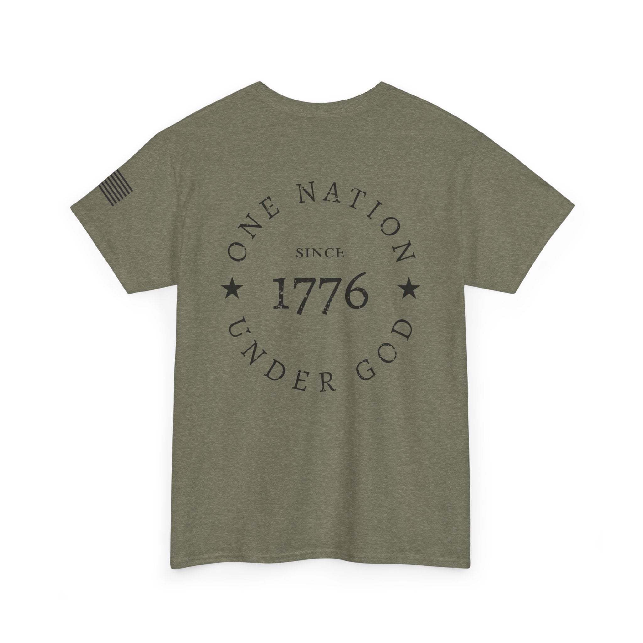 1776 "One Nation Under God" Patriotic 250th Anniversary T-Shirt