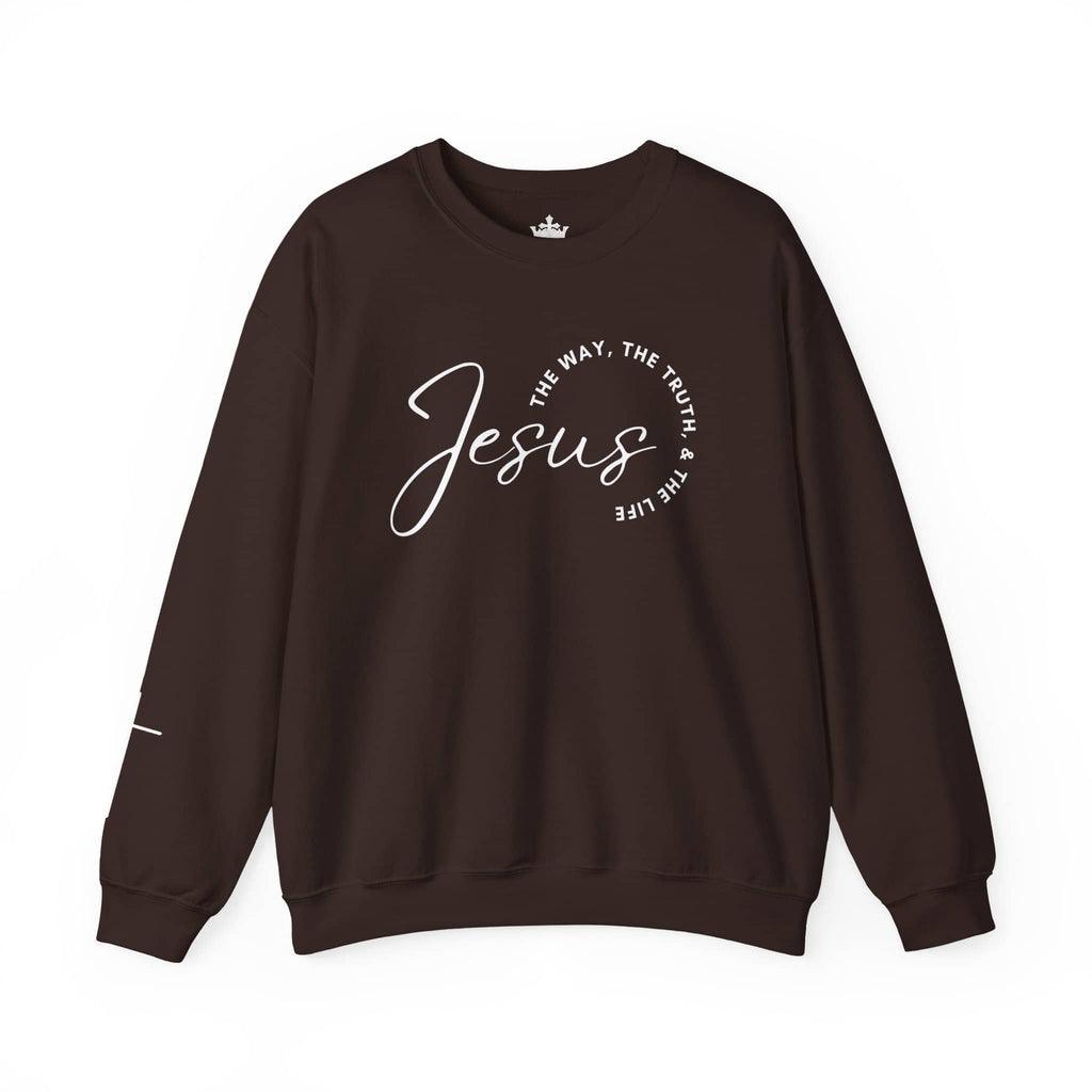 Jesus: The Way, The Truth, The Life Sweatshirt | Logos Co.