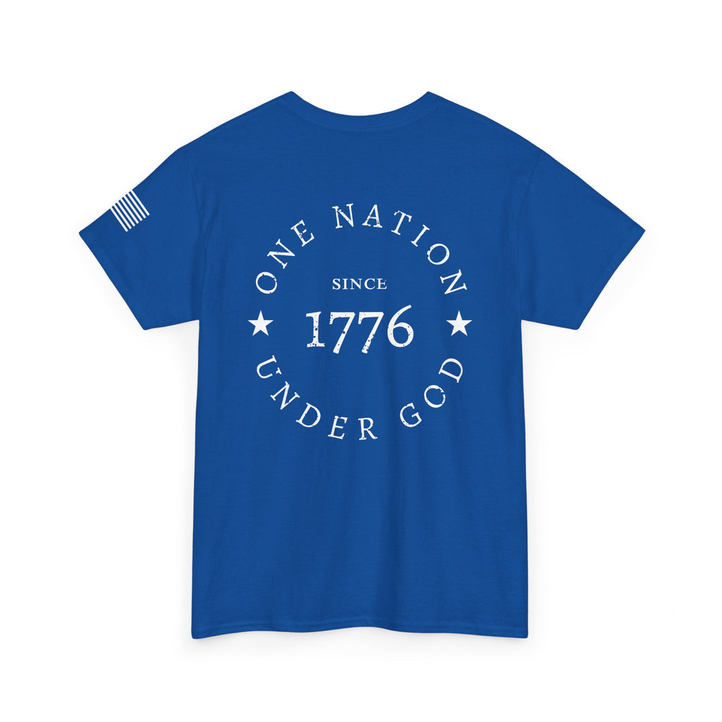 1776 "One Nation Under God" Patriotic 250th Anniversary T-Shirt