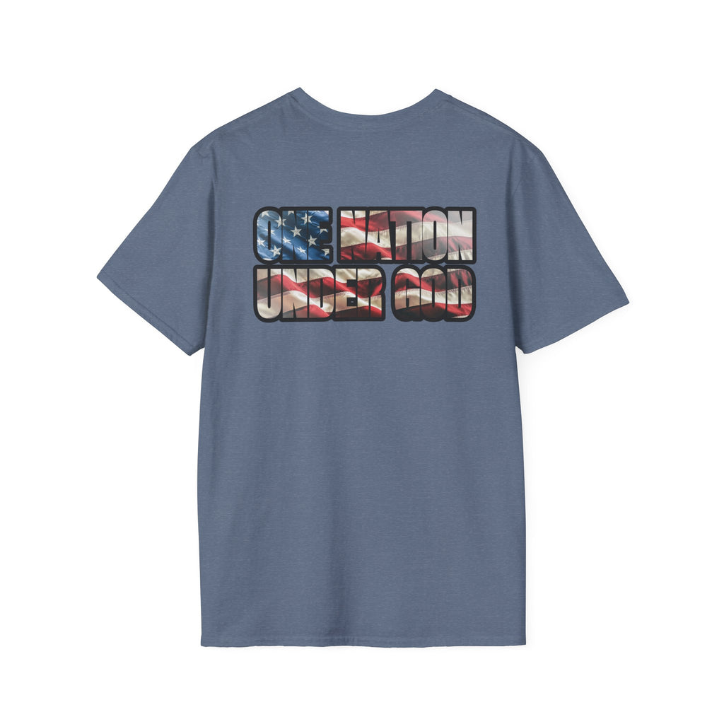 One Nation Under God Patriotic Flag T-Shirt